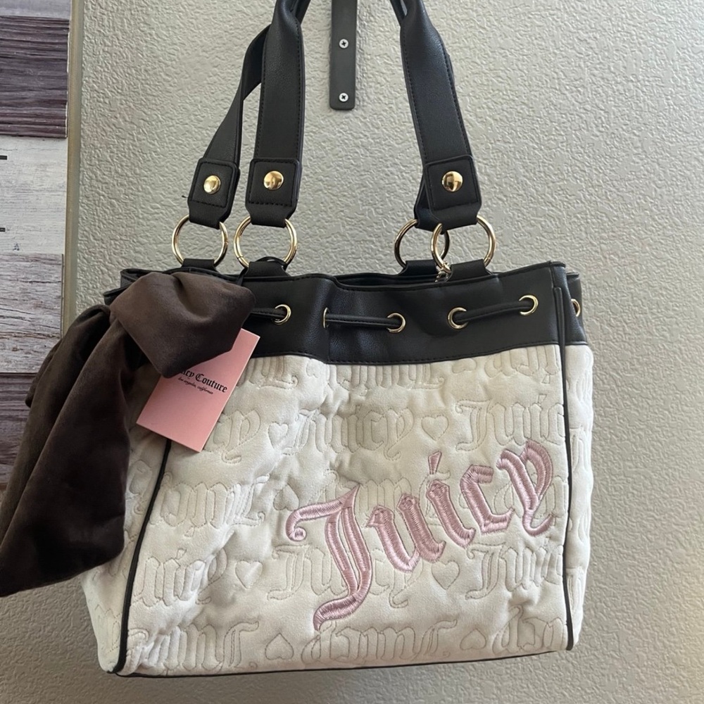Juicy Couture Cream and Brown Daydreamer
